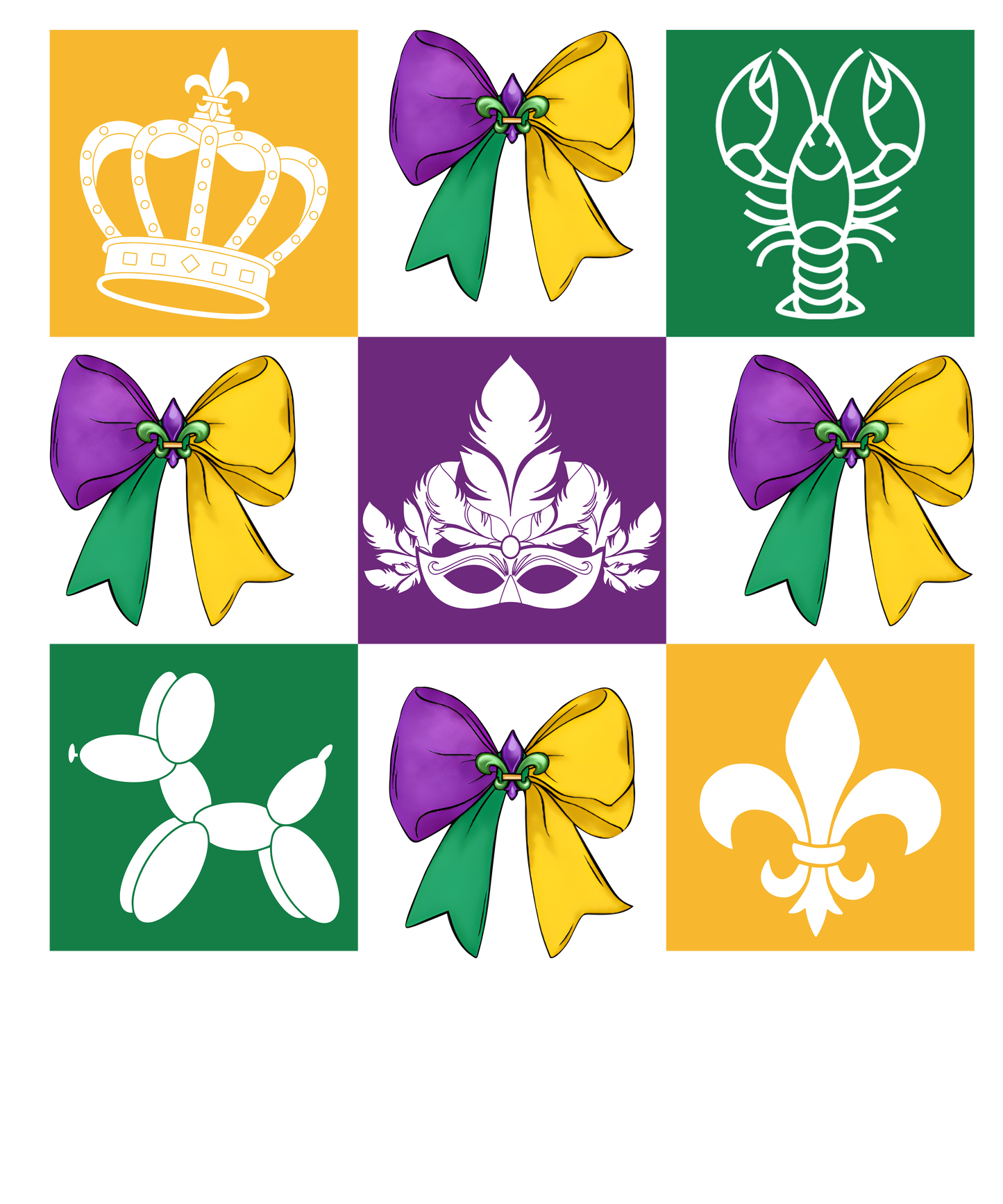 Mardi Gras 947 - Or 26122024 Vtn Coquette Bow Mardi Gras