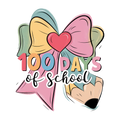 Back to School 312 - Coquette Bow 100 Days Of School (2)
