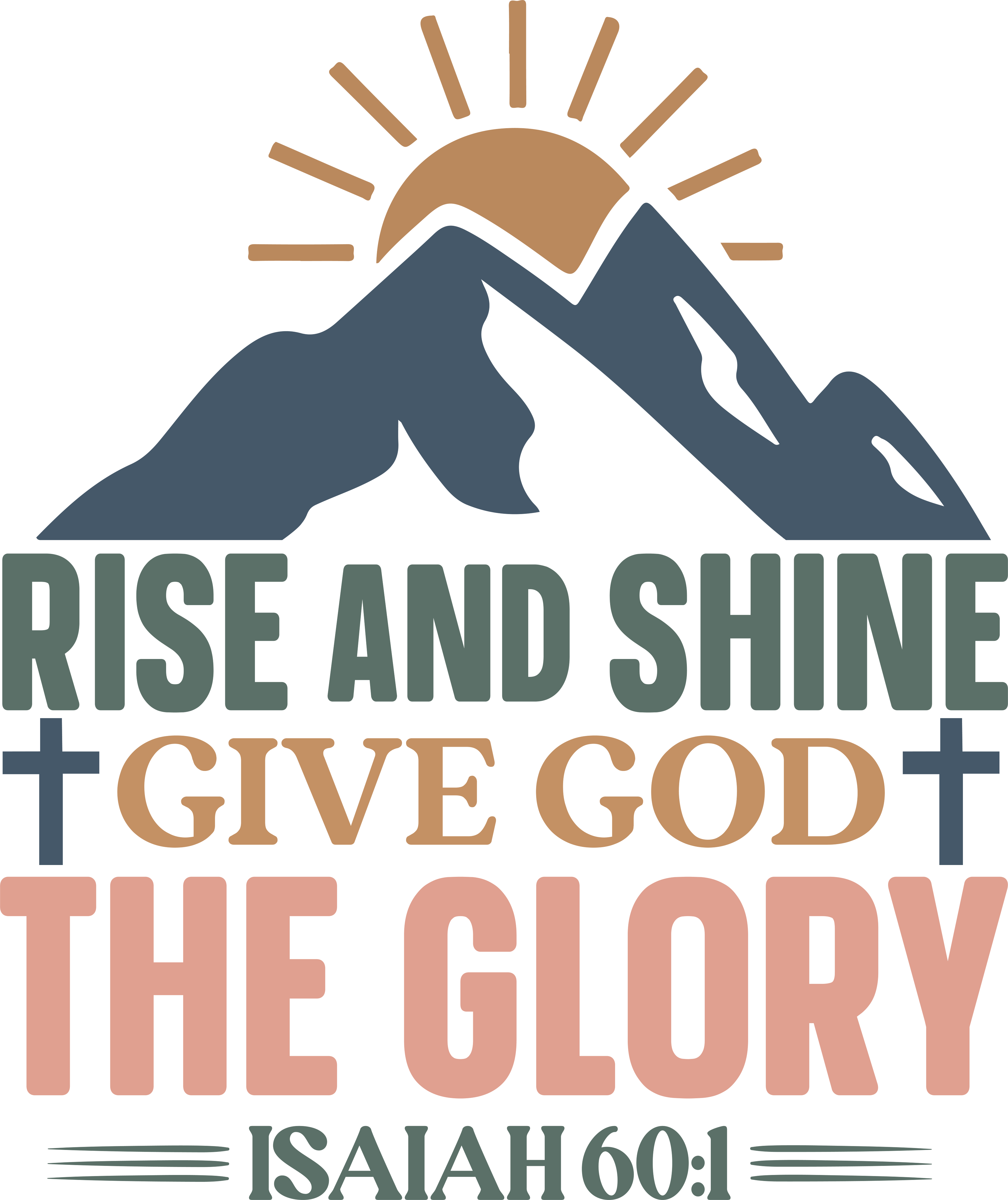 Christian 584 - Rise And Shine – Give God The Glory