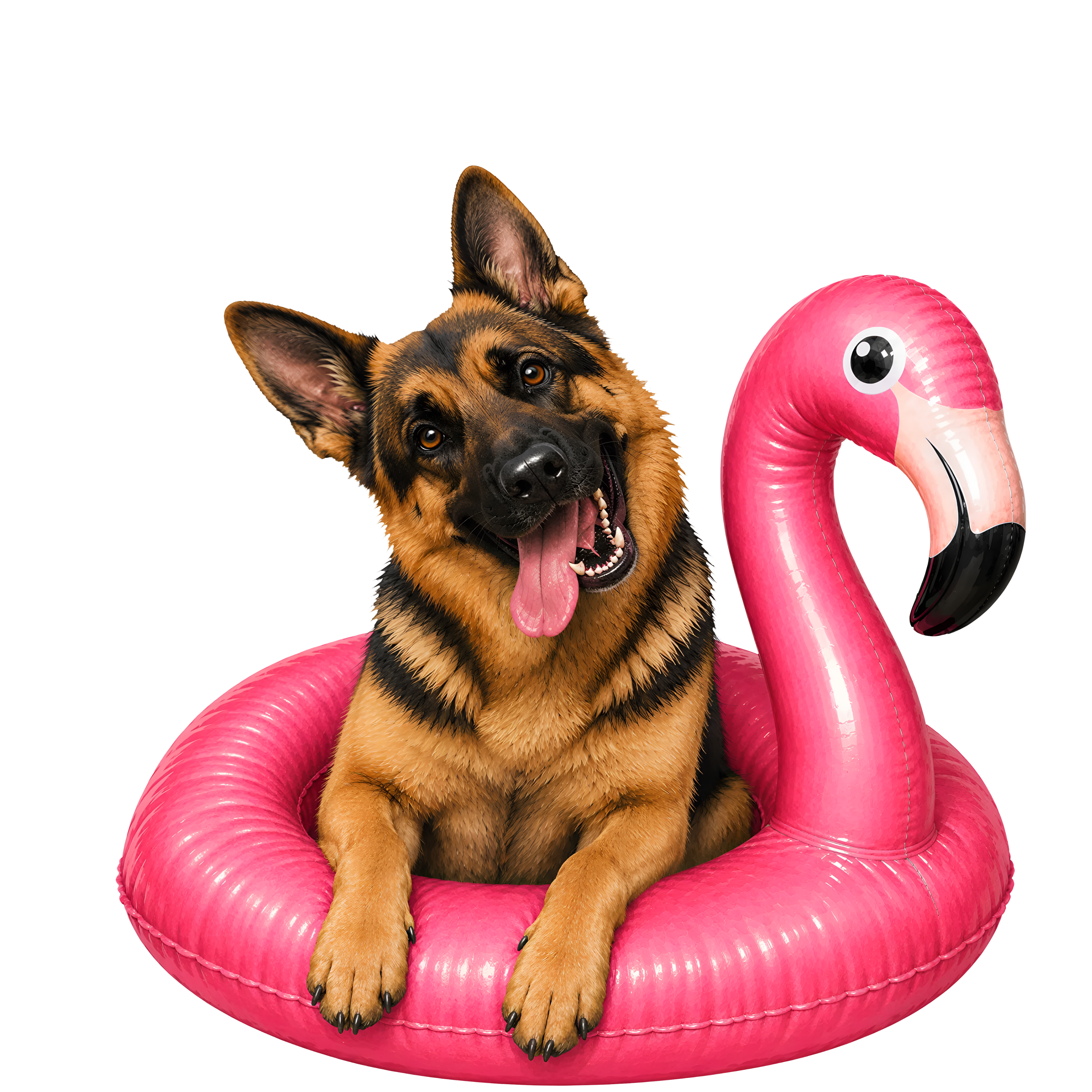 Randomness 706 - German Shepherd Float