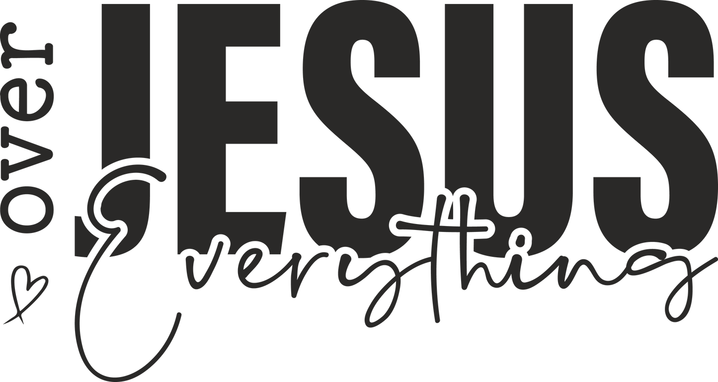 jesus over everything