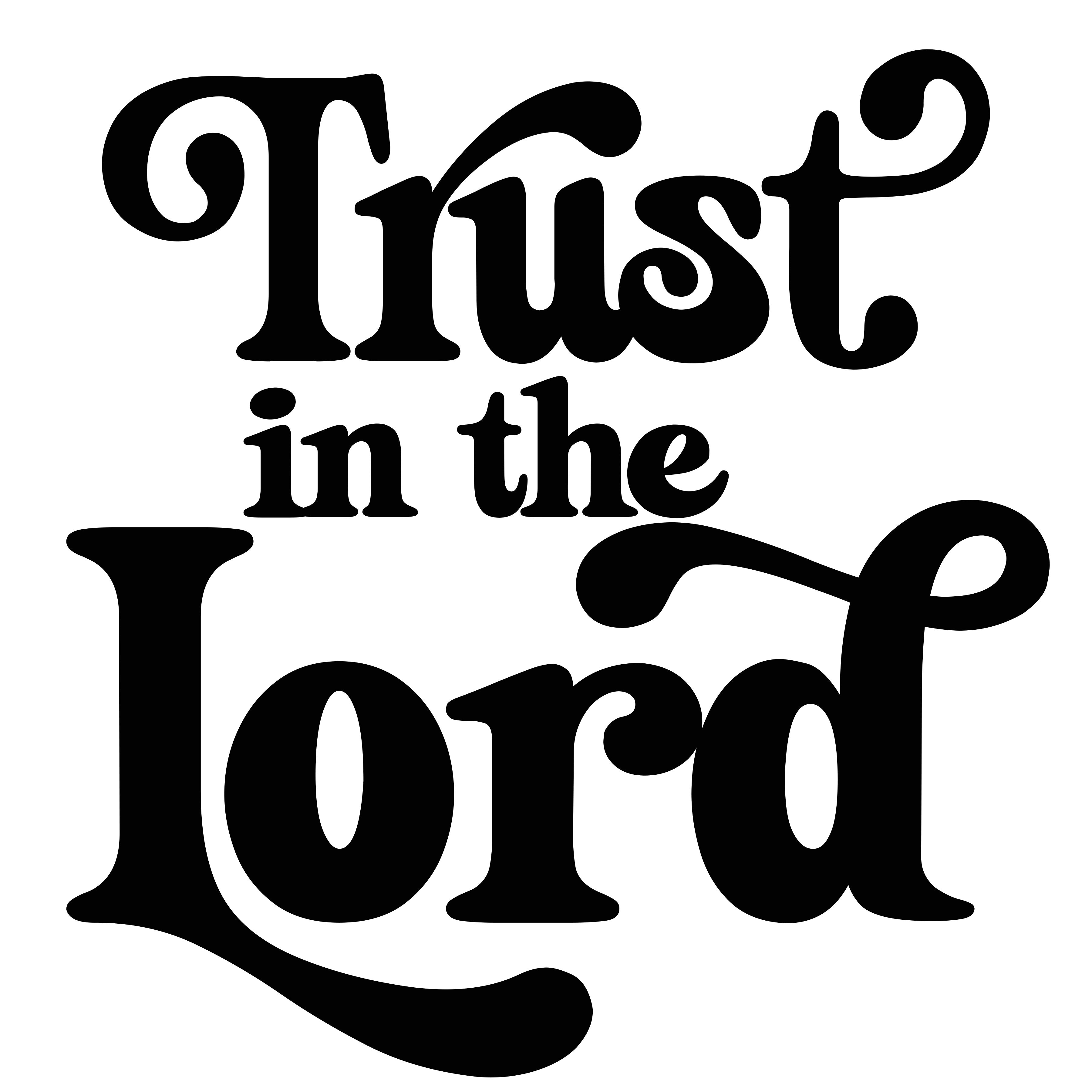 Randomness 1714 - Trust In The Lord