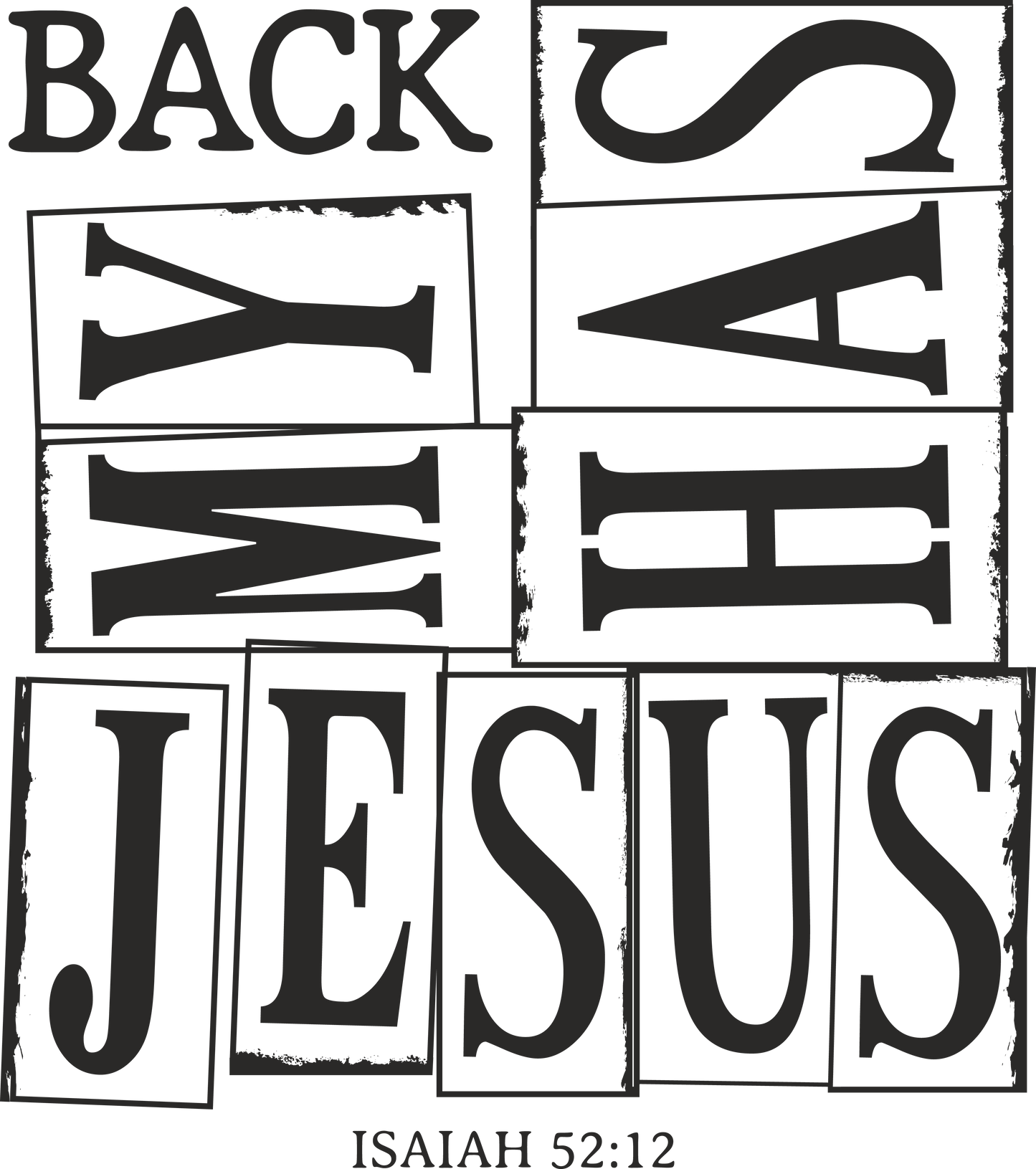 jesus has my back