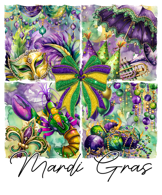 Mardi Gras 896 - Or 20122024 Vtn Retro Boho Mardi Gras
