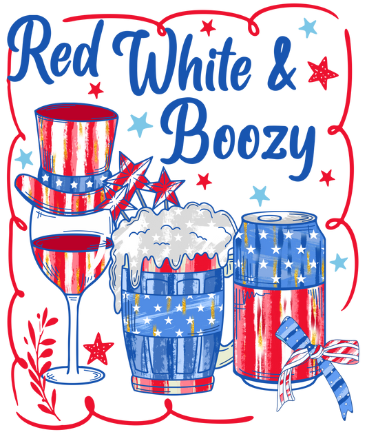4th of July 467 - Or 11062025 Vtn Red White And Boozy Beer And Cocktail Club 4th Of July