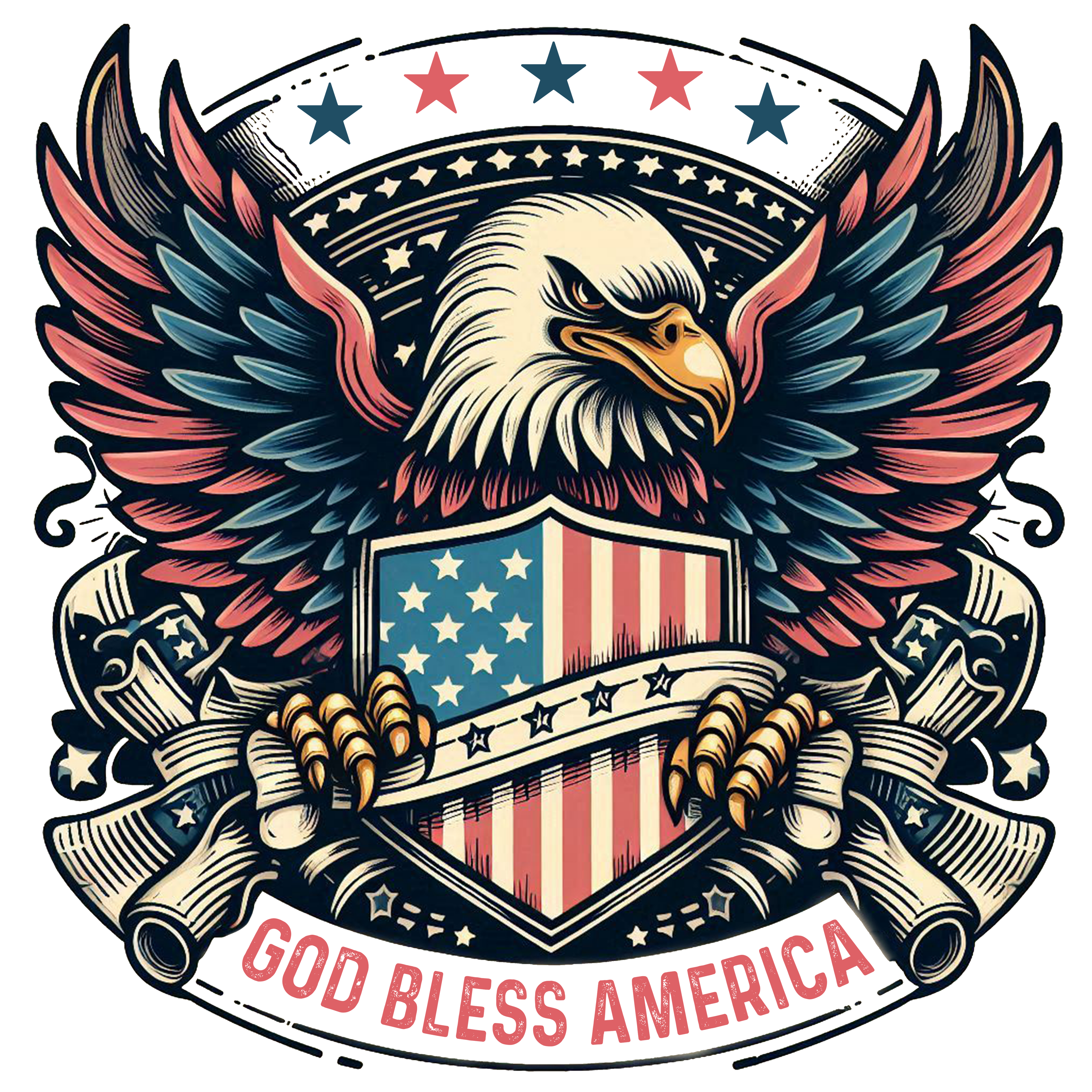 4th of July 215 - 4th Of July Png God Bless America Png