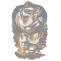 Randomness 484 - Corgi Halftone Western