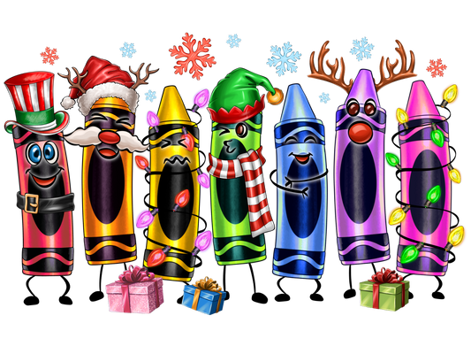 Teacher 166 - Christmascrayons