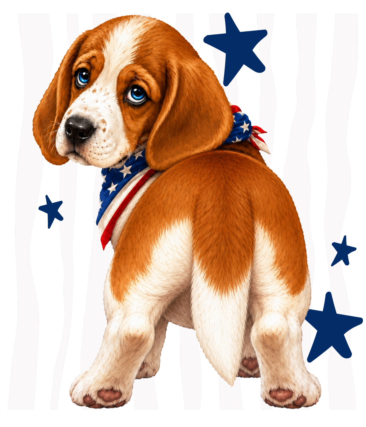 Randomness 304 - Beagle Usa Back