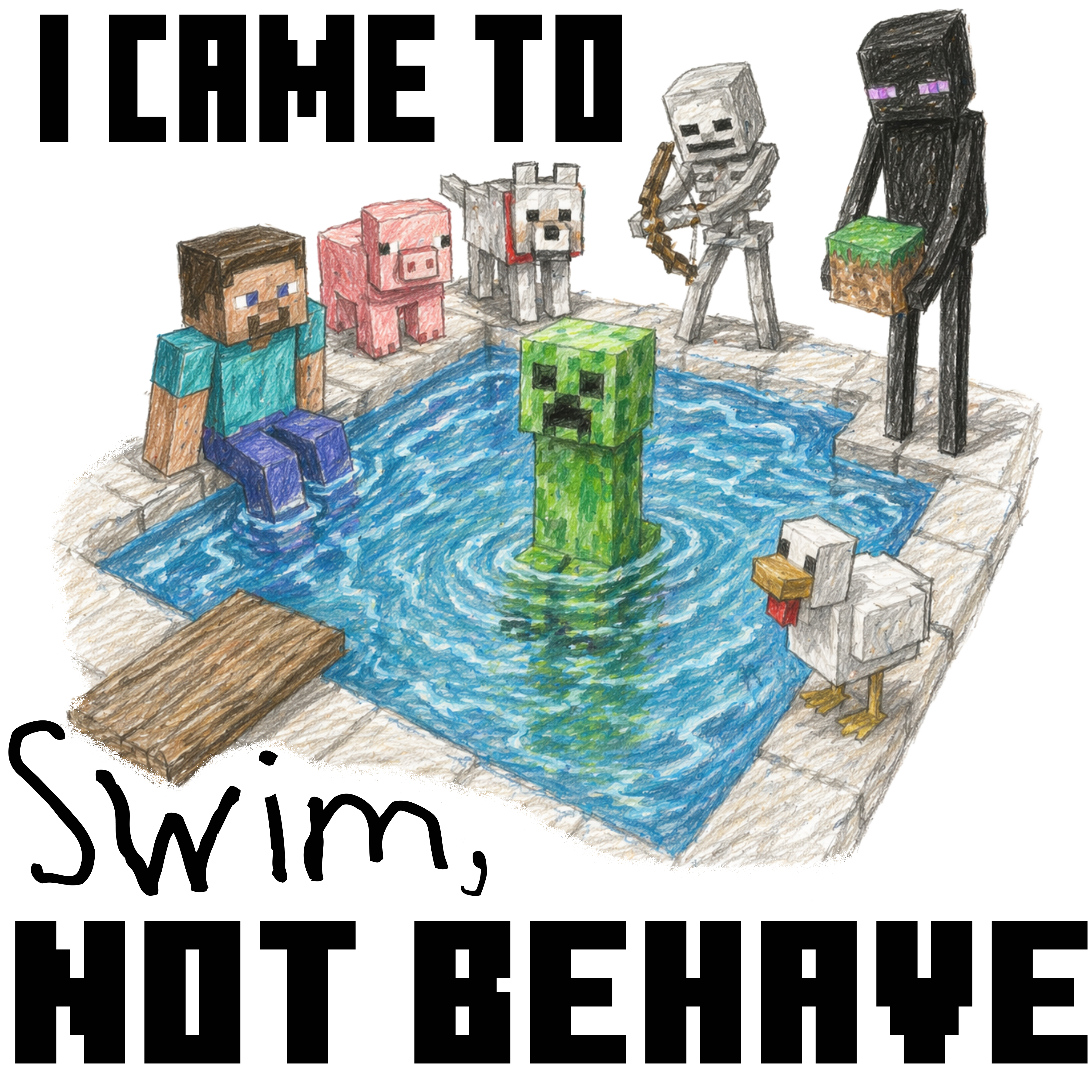 Randomness 1603 - Swim Not Behave