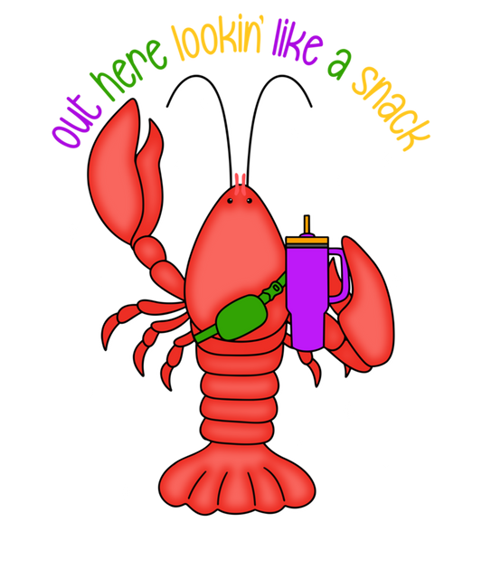 Mardi Gras 984 - Out Here Lookin Like A Snack Boujee Crawfish Mardi Gras 2
