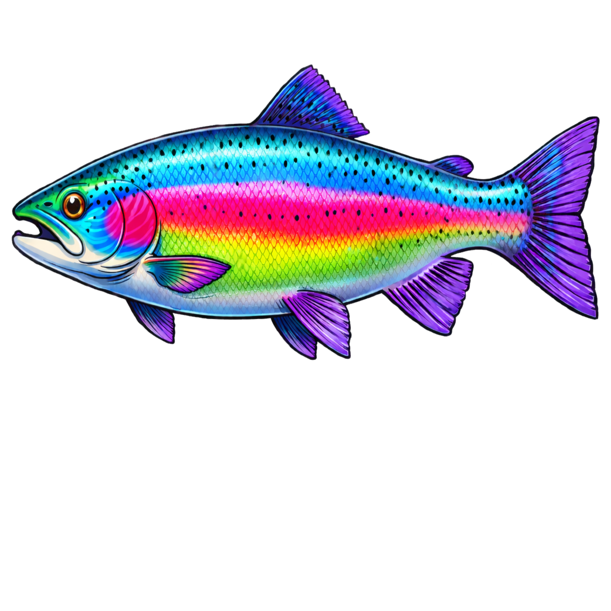 Randomness 1215 - Neon Rainbow Trout