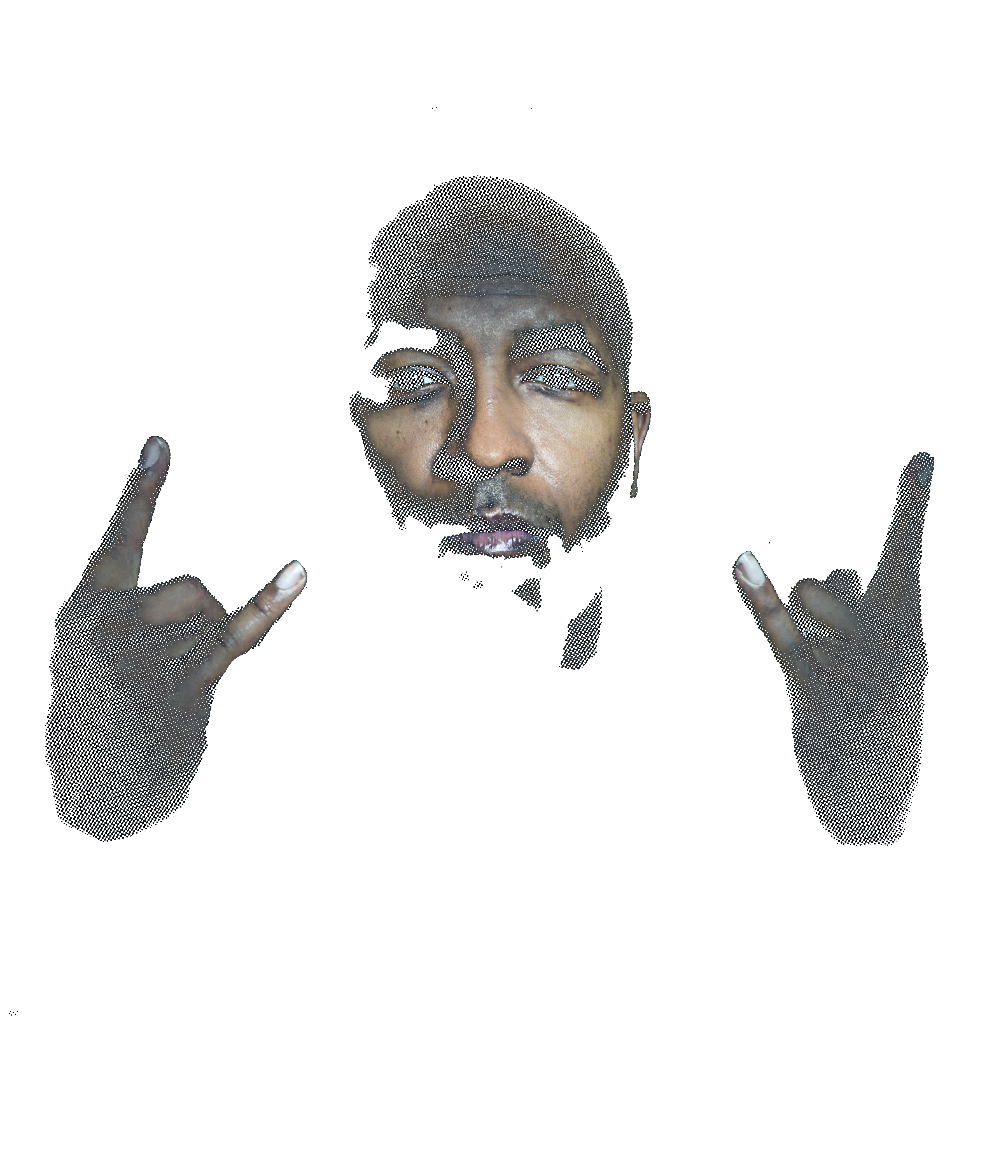 Randomness 1633 - Tech N9ne Halftone