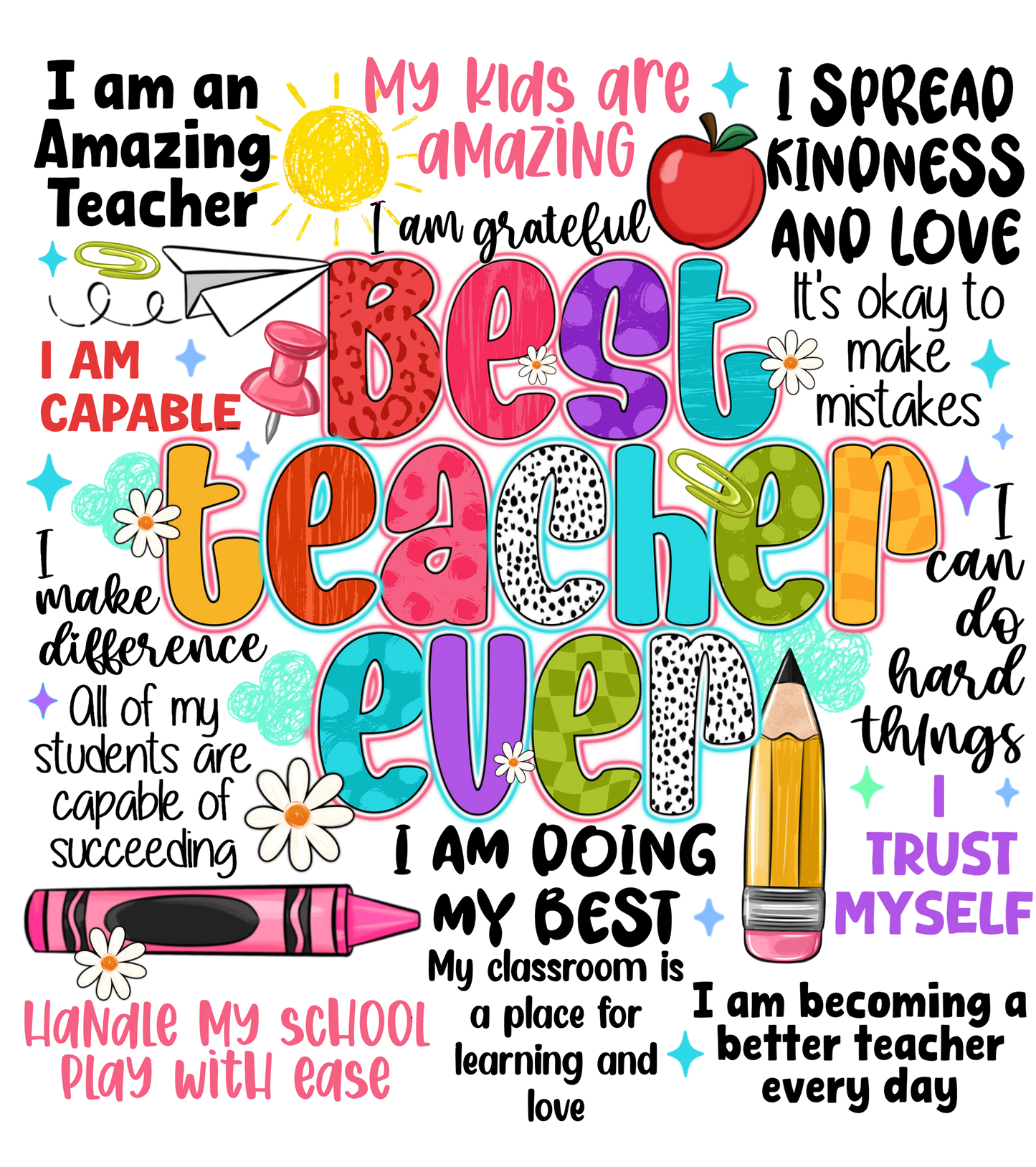 Teacher 123 - Best Teacher Ever