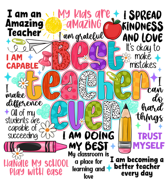 Teacher 123 - Best Teacher Ever