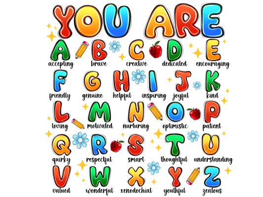 Teacher 831 - Youareabcdefghijklmnopqrstuvwxyz