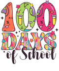 Back to School 14 - 100 Days Of School Brushstroke Dalmatian Dots Png300