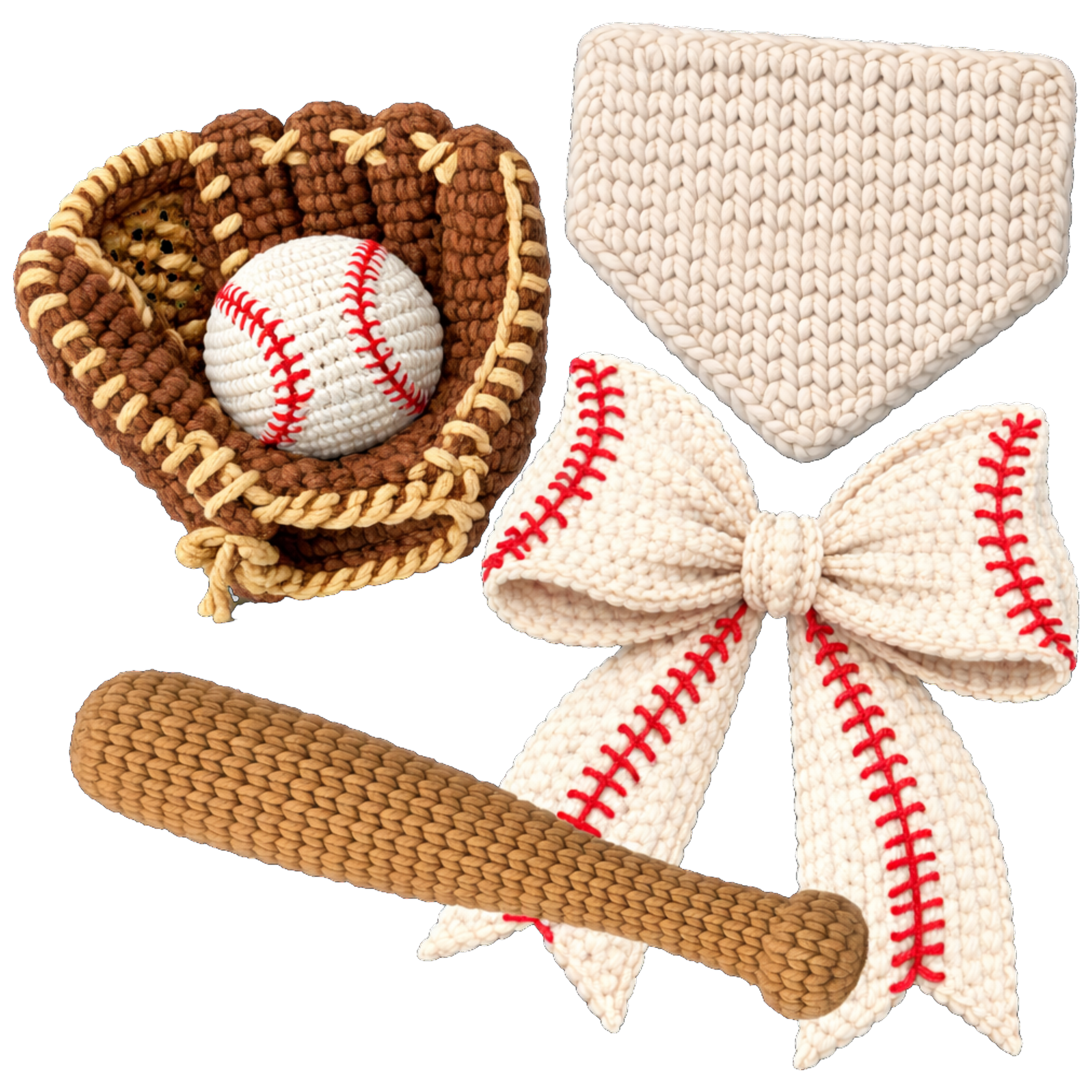 Randomness 125 - Baseball Crochet
