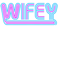 Randomness 1791 - Wifey Retro Colorful
