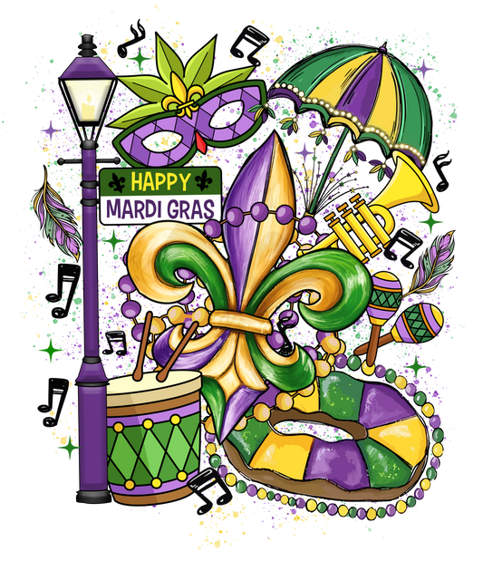 Mardi Gras 933 - Or 23122024 Vtn Vintage Mardi Gras