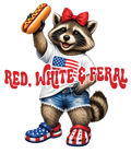 Randomness 626 - Feral Girl Racoon