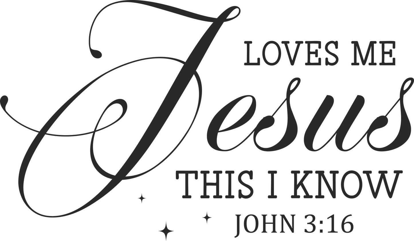 loves me jesus this i know