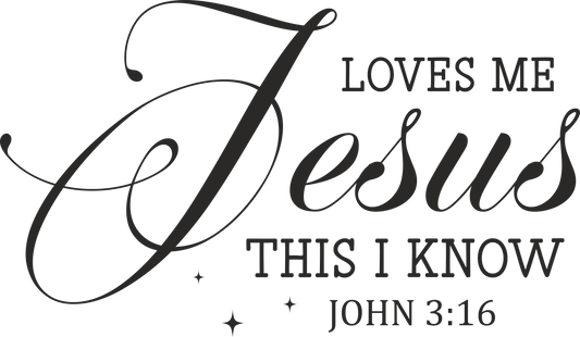 loves me jesus this i know