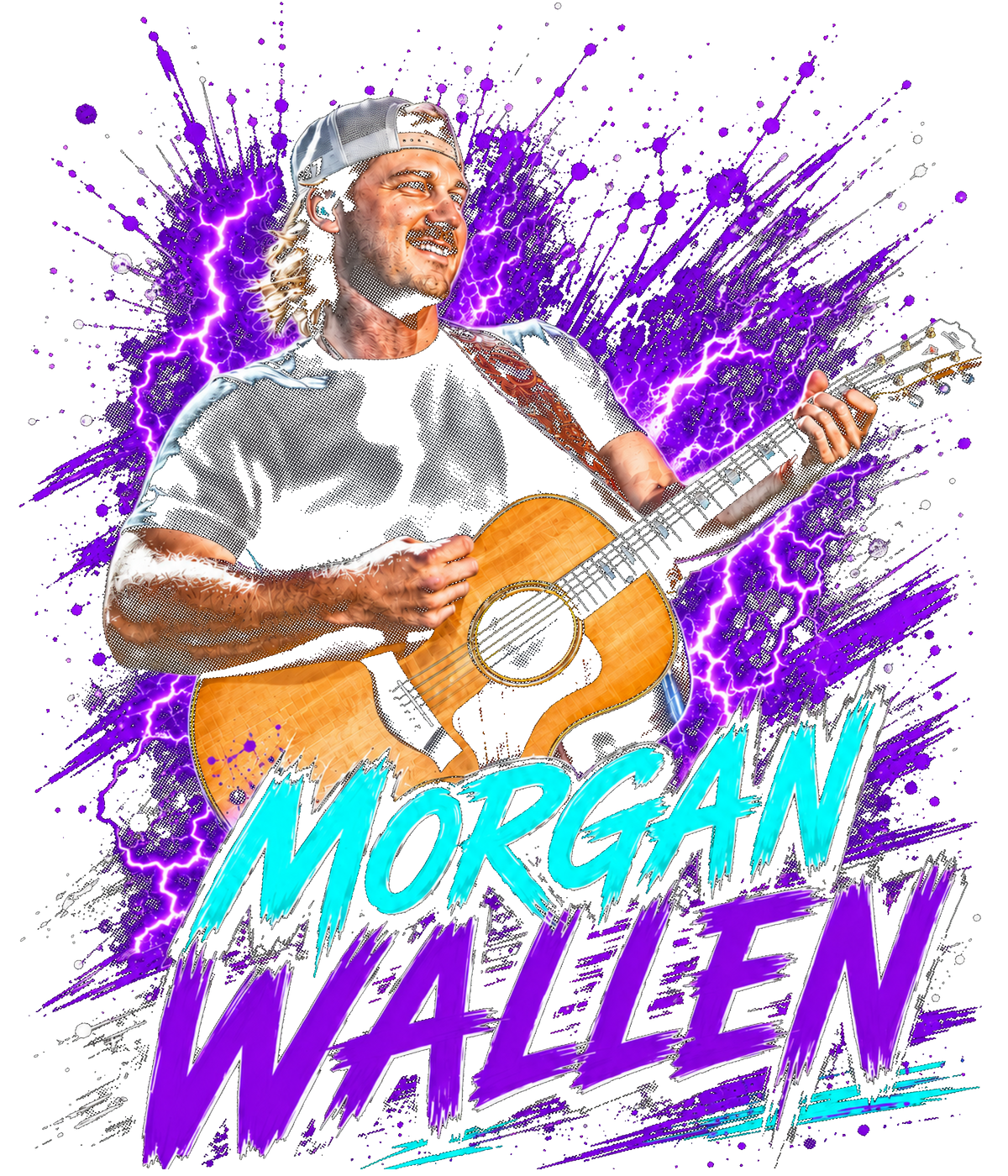 Randomness 1768 - Wallen Halftone Bright