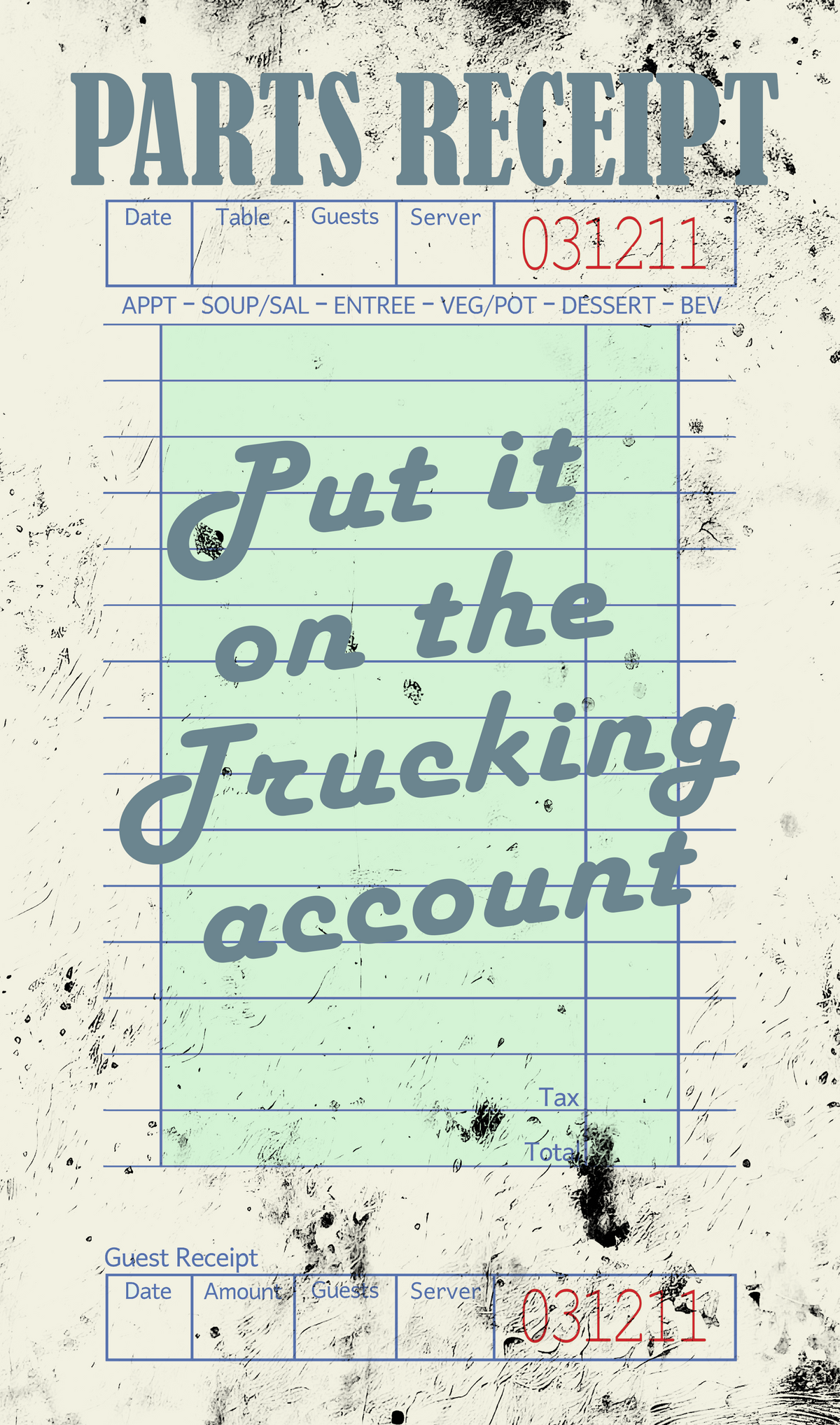 Randomness 1711 - Trucking Account