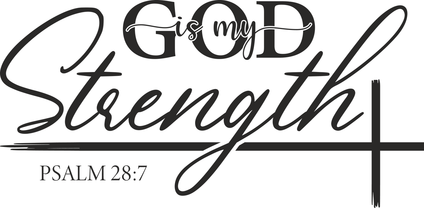 god is my strength