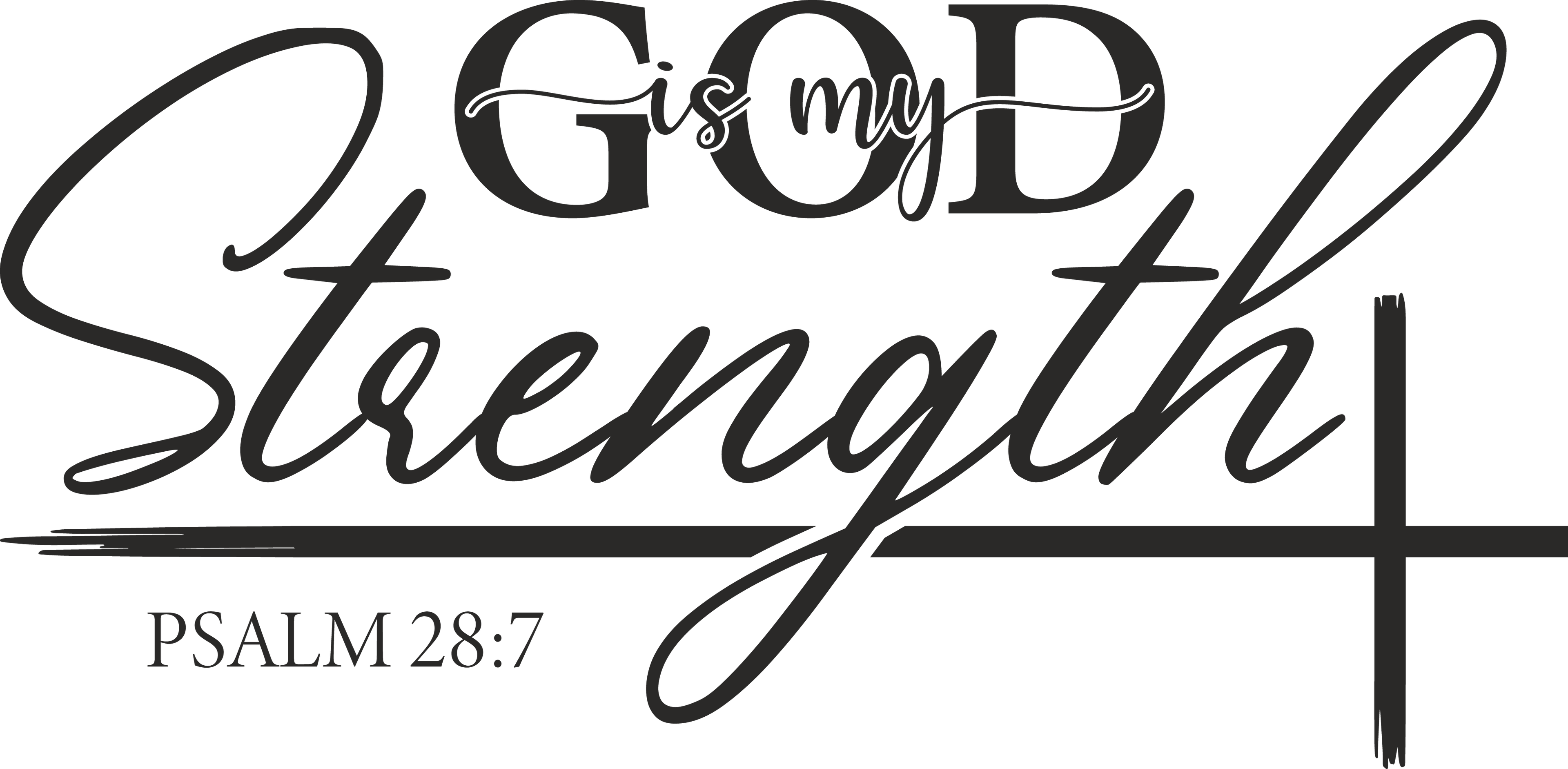 god is my strength