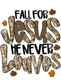 fall for jesus