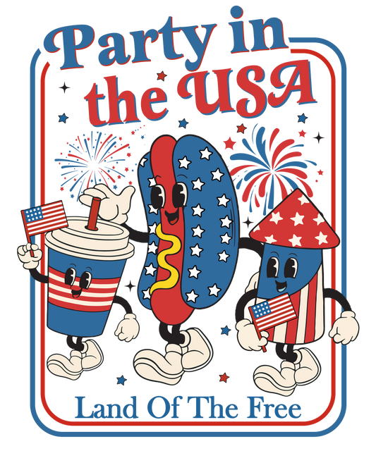4th of July 506 - Or 31052025 Vtn Retro Party In The Usa 4th Of July