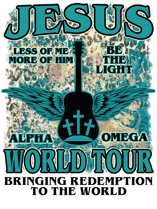 Teal Jesus world tour back