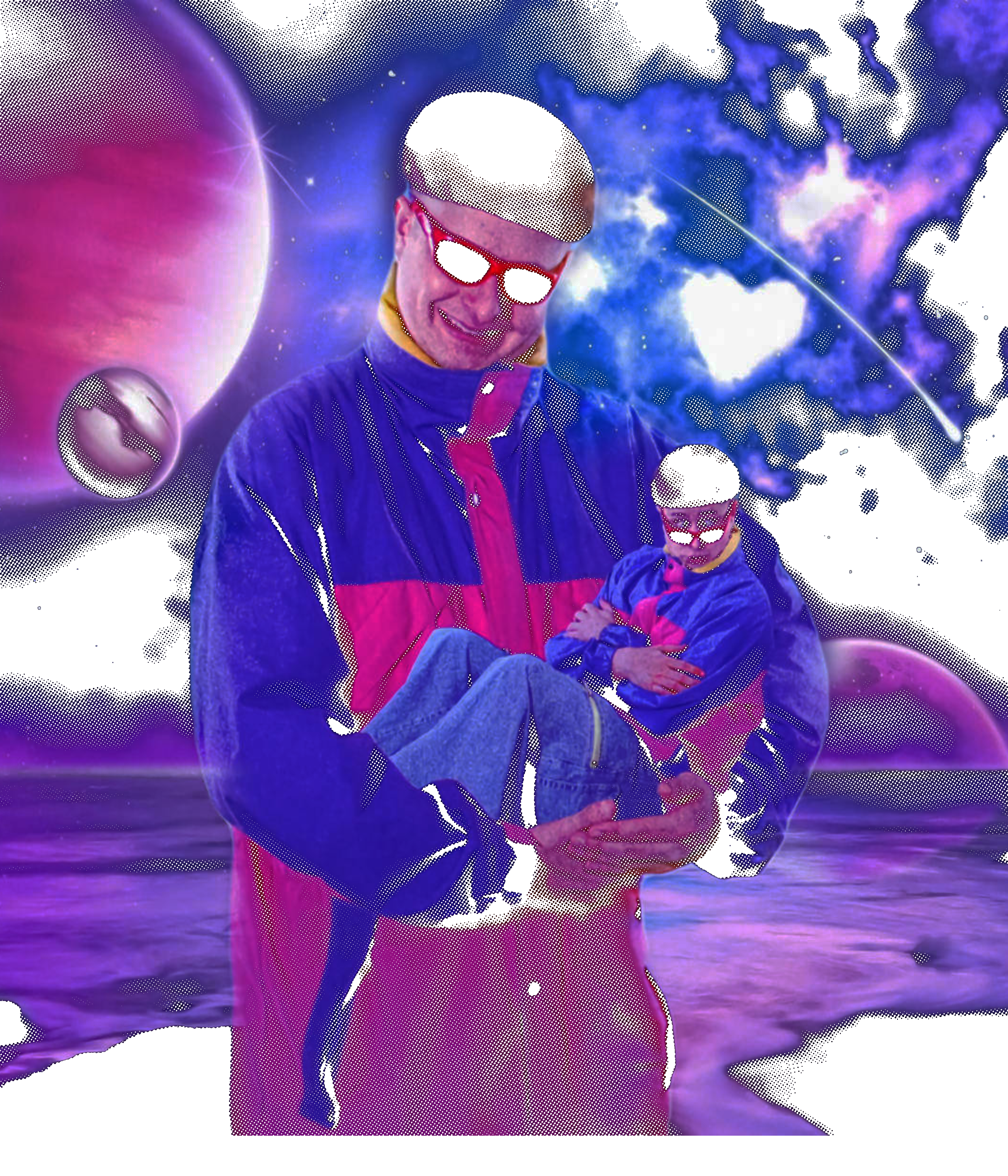 Randomness 1238 - Oliver Tree Halftone