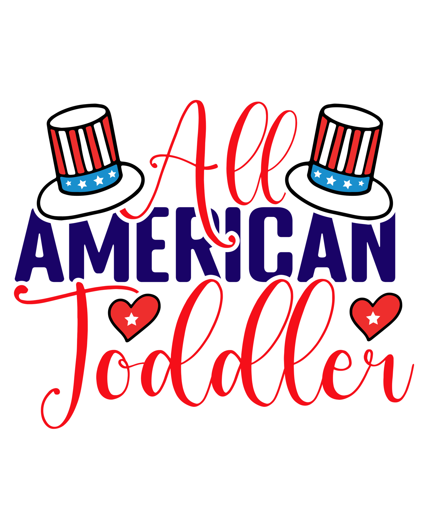 4th of July 317 - All American Toddler 01