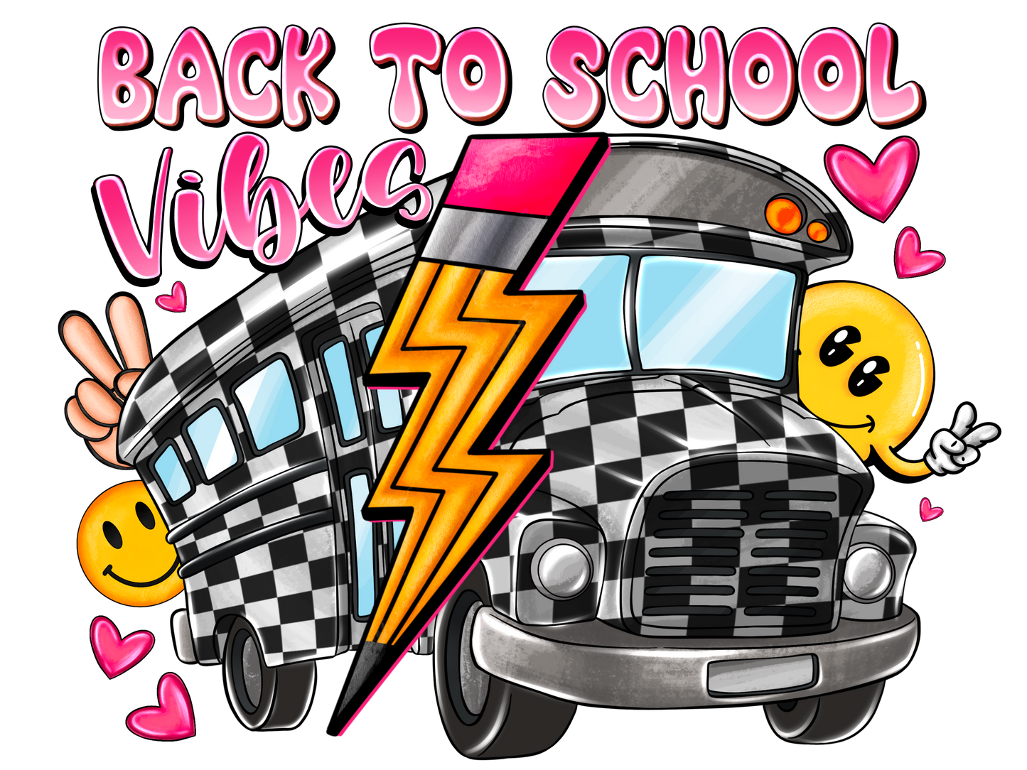 Teacher 111 - Backtoschoolvibesschoolbusretro