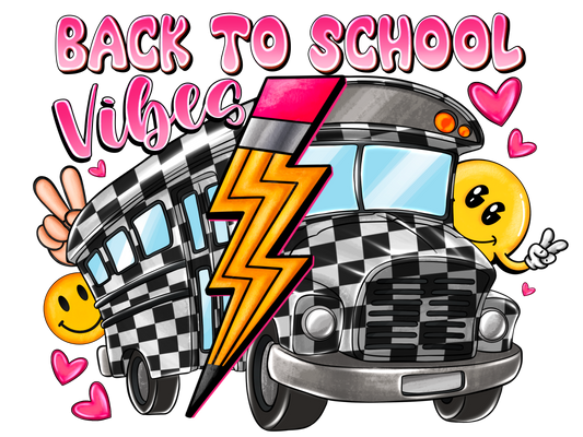 Teacher 111 - Backtoschoolvibesschoolbusretro