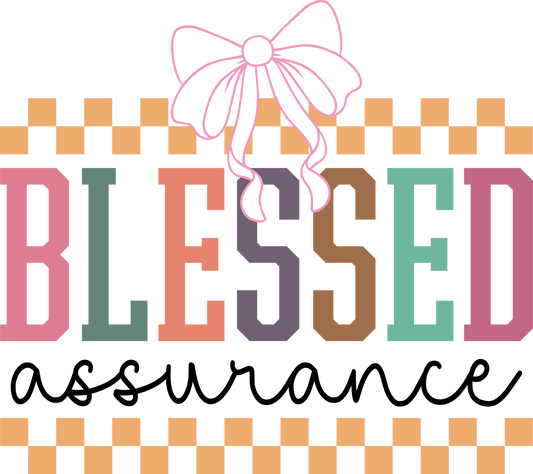 blessed assurance