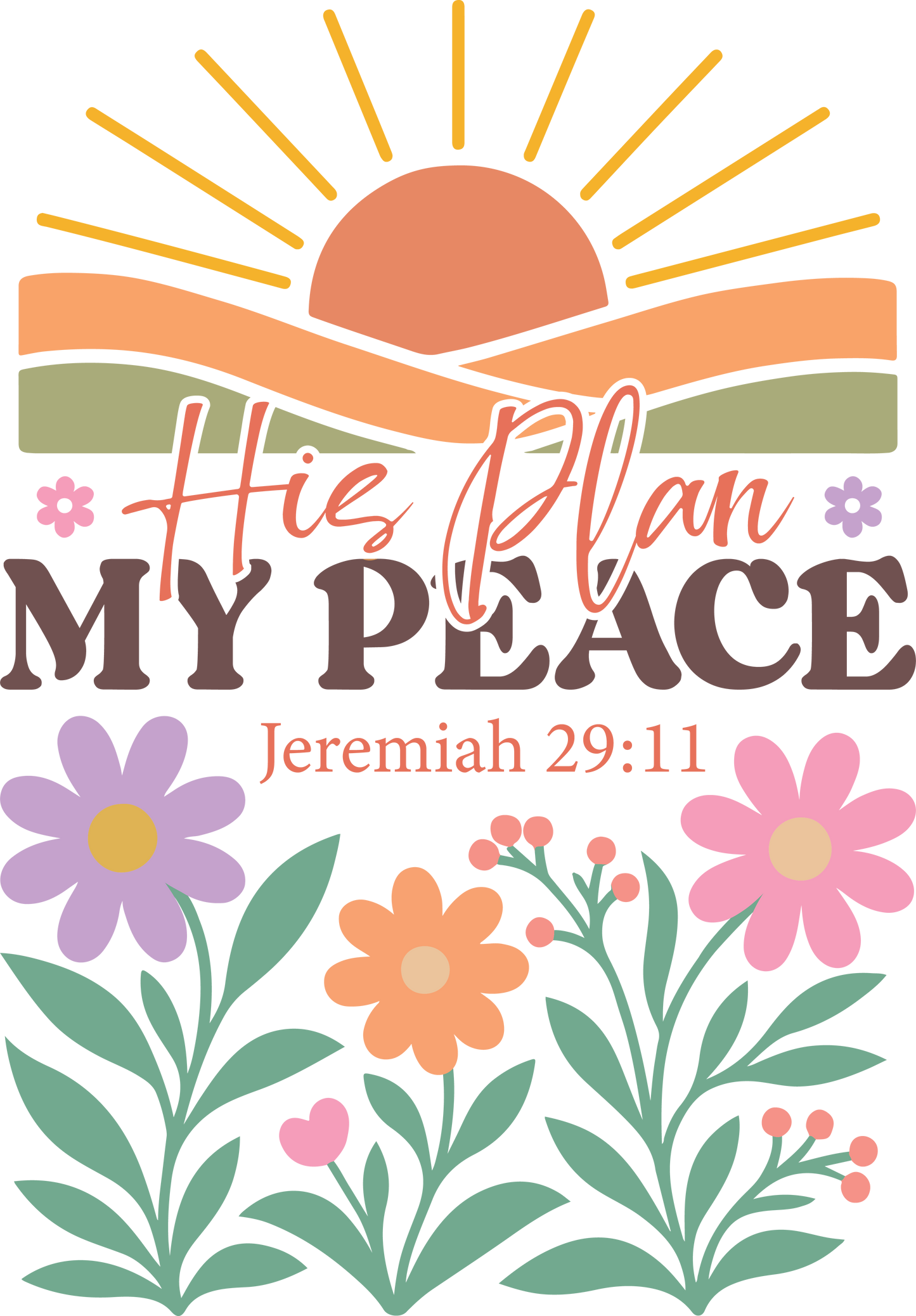 his plan my peace
