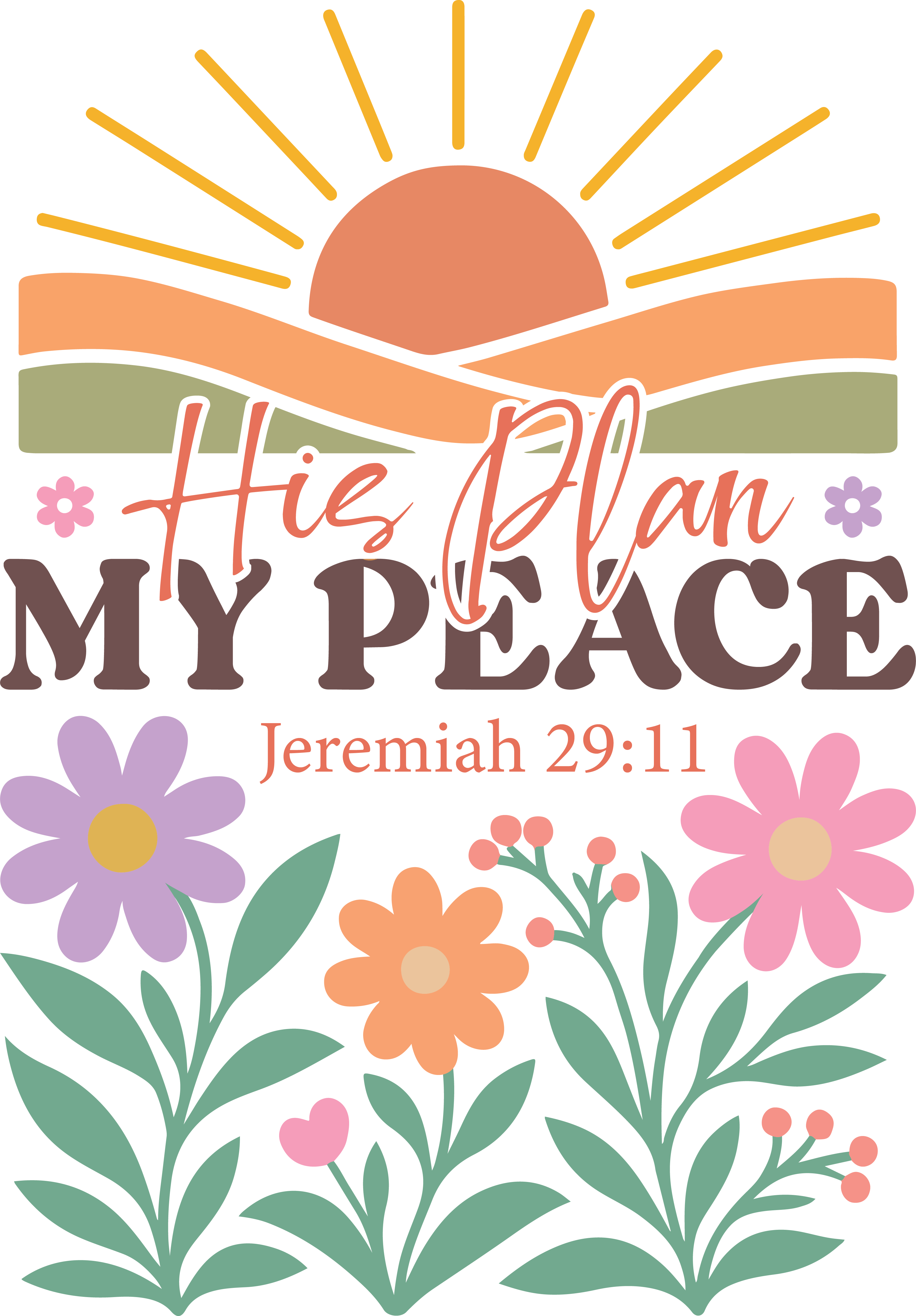 his plan my peace