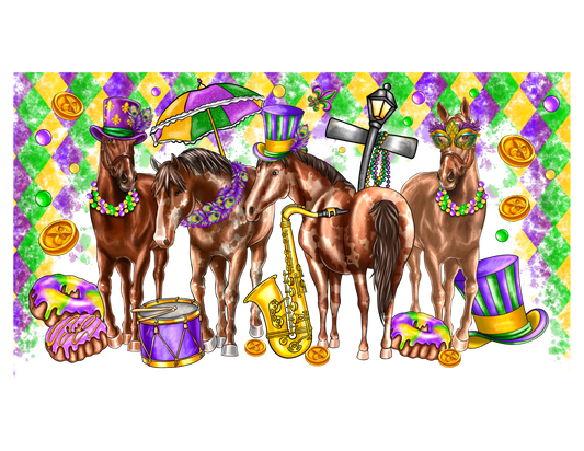 Mardi Gras 797 - Mardigrashorse40oztumbler2