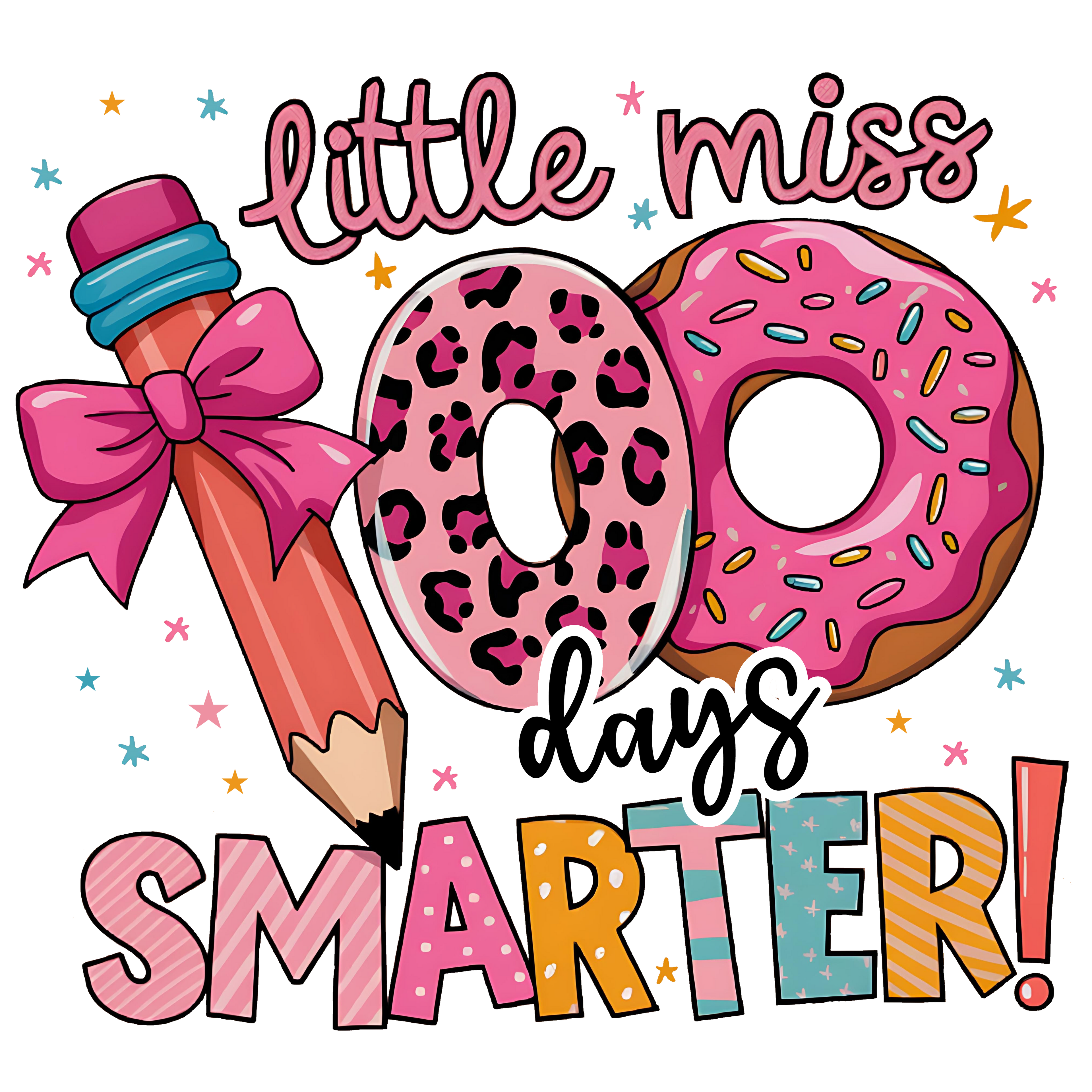 Back to School 353 - Little Miss 100 Days Smarter