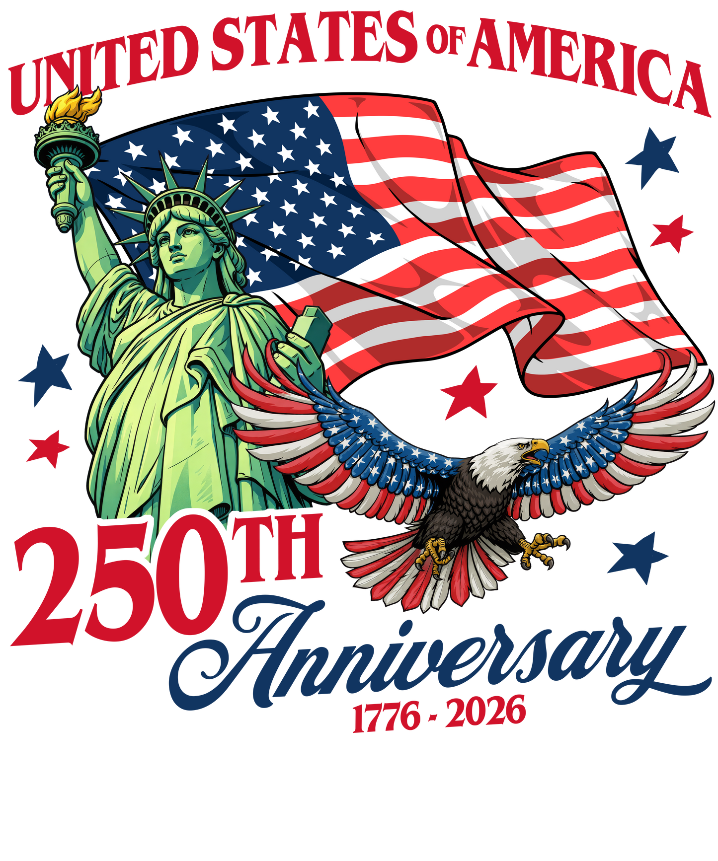 4th of July 427 - Or 03032026 Nhuy 250th Anniversary United States Of America 250th Usa