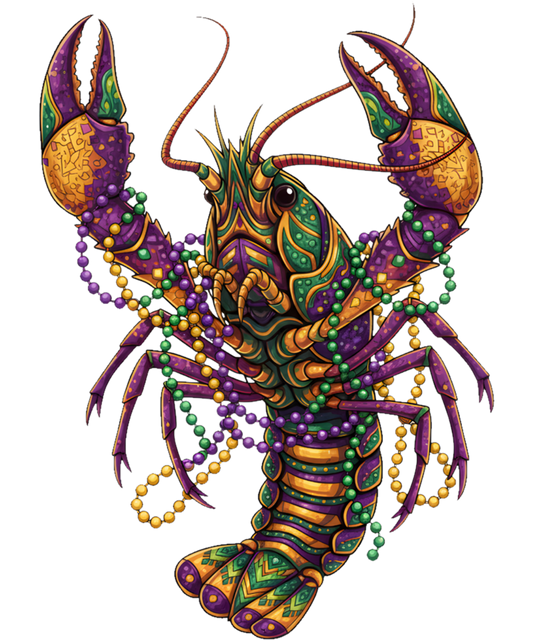 Mardi Gras 344 - Crawfish Lover Cute Mardi Gras Carnival Women Men Sweatshirt