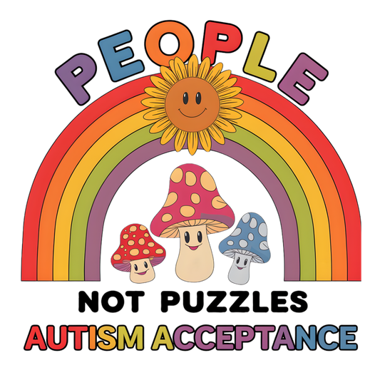 Autism 383 - Copy Of 13.People Not Puzzles Autism Acceptance (1)