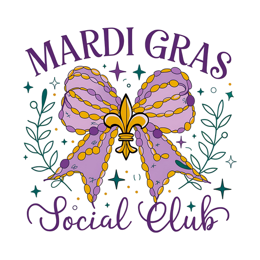 Mardi Gras 724 - Mardi Gras Social Club Png 112025334 Mardi Gras Social Club