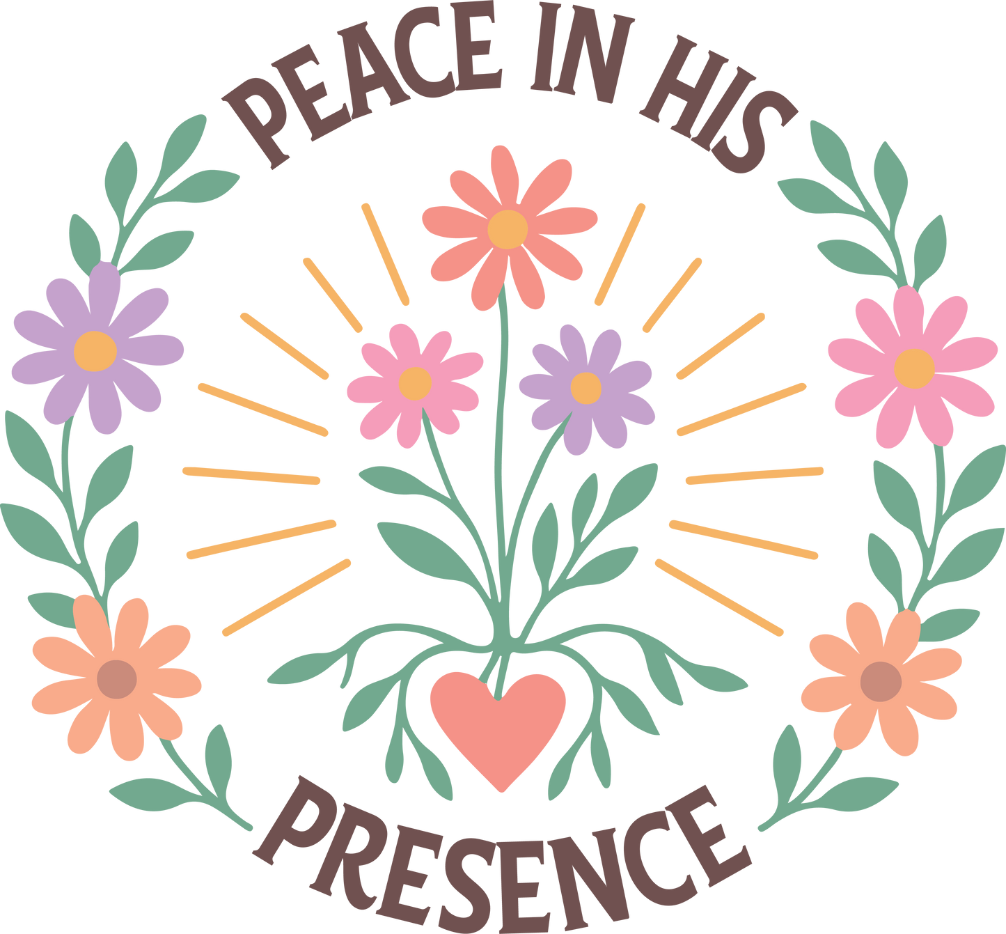 peace in his presence