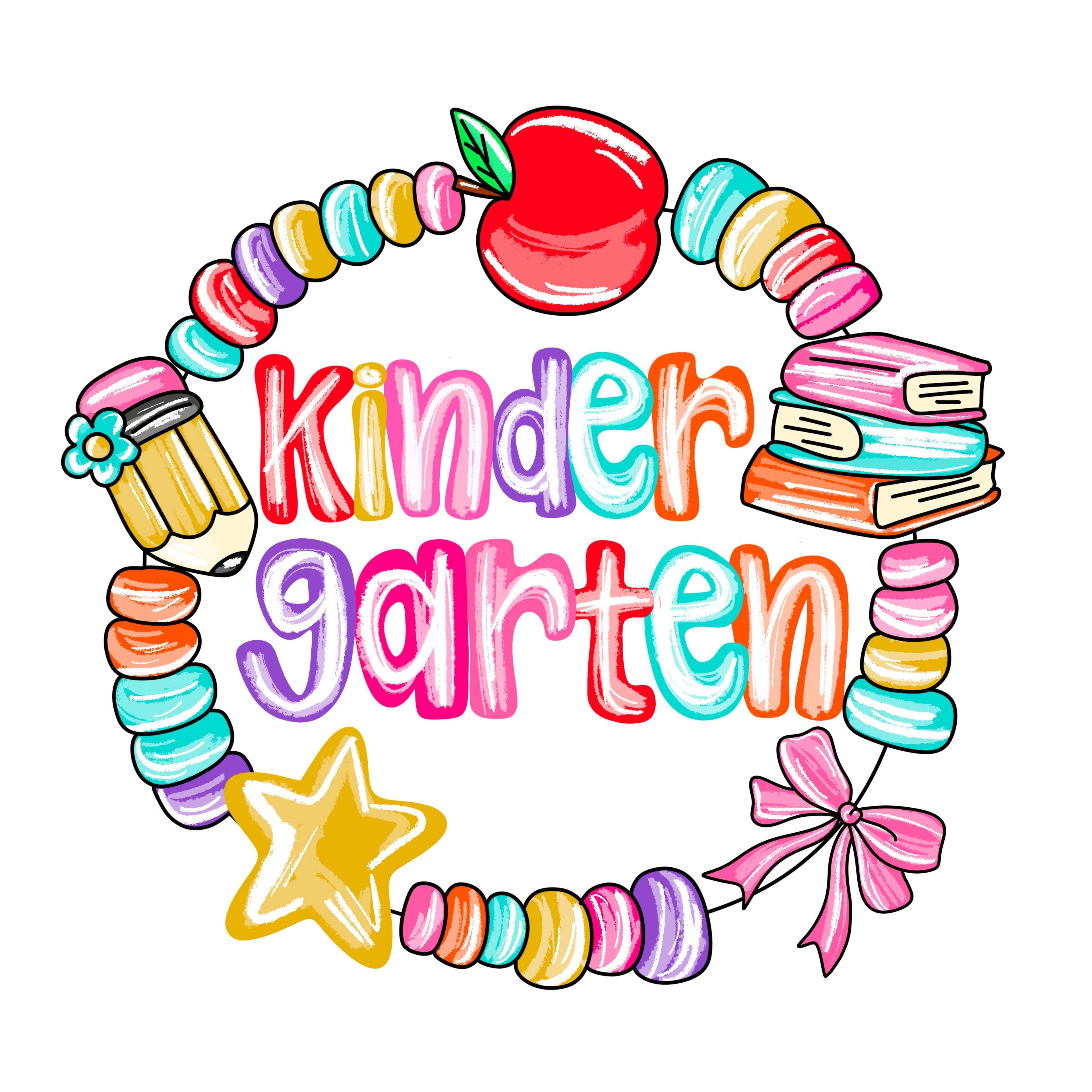 Back to School 351 - Kindergarten Bracelet