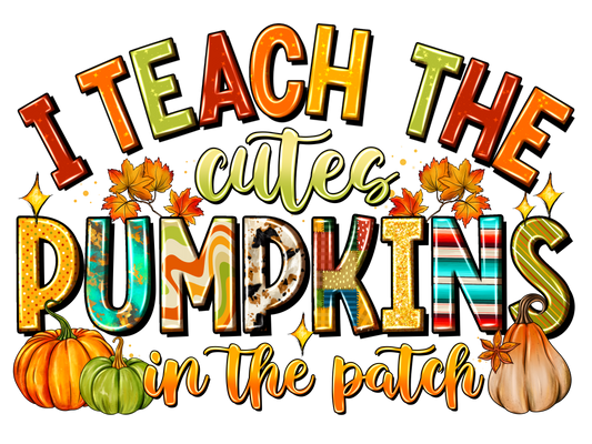 Teacher 379 - Iteachthecutespumpkinsinthepatch